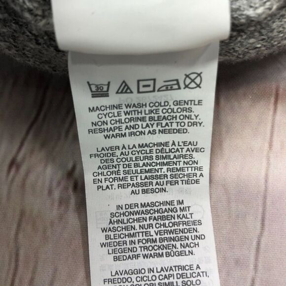 J. Crew Men Long Sleeve Crew Neck Cotton Knit Sweater Size Large Gray B253 -11 - Picture 9 of 14